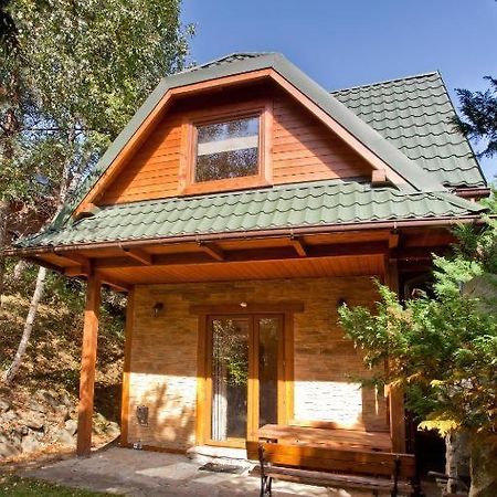 Domek W Krynicy Z Sauna クリニツァ・ズドルイ エクステリア 写真