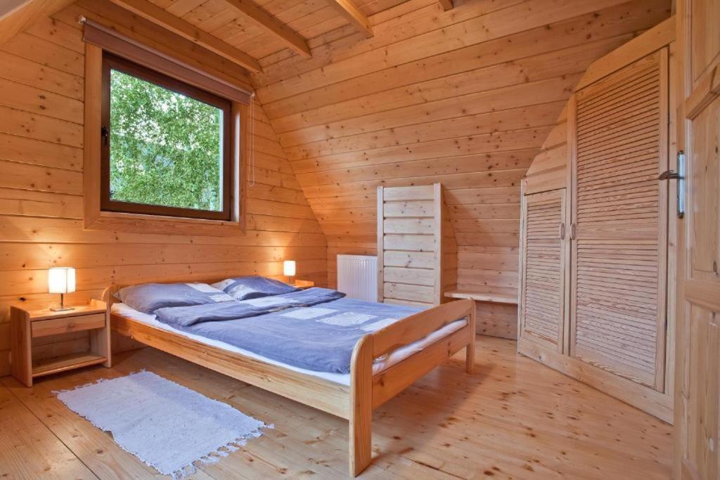 Domek W Krynicy Z Sauna クリニツァ・ズドルイ エクステリア 写真
