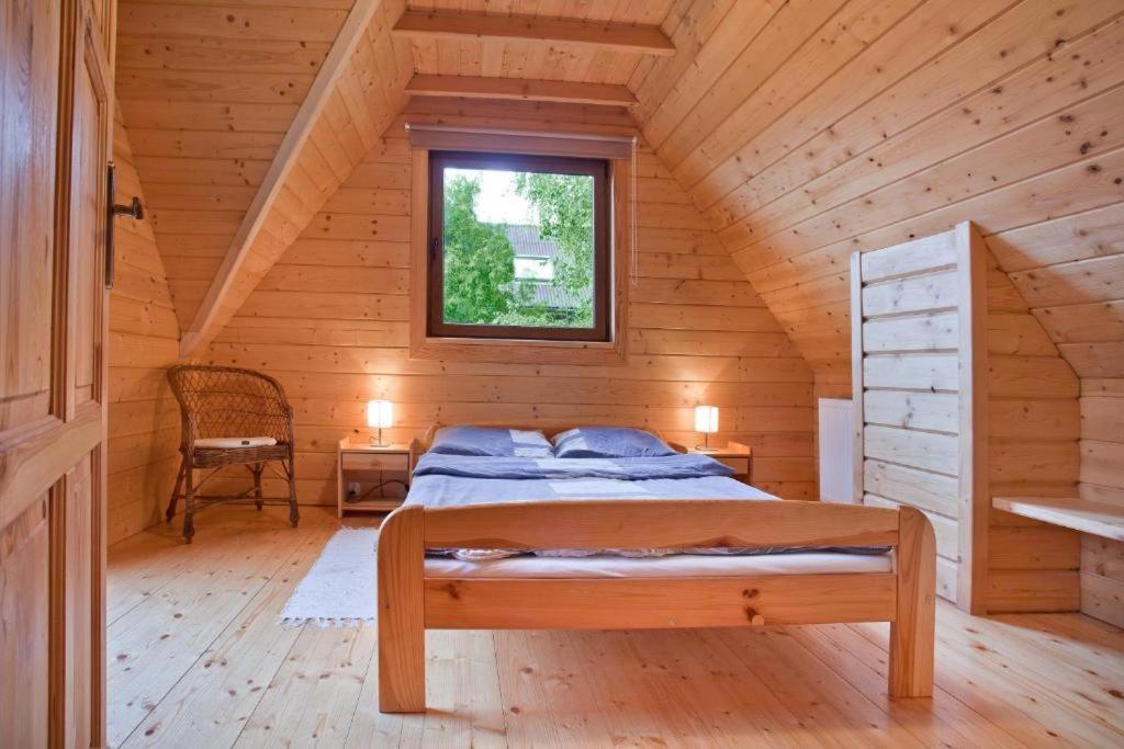 Domek W Krynicy Z Sauna クリニツァ・ズドルイ エクステリア 写真
